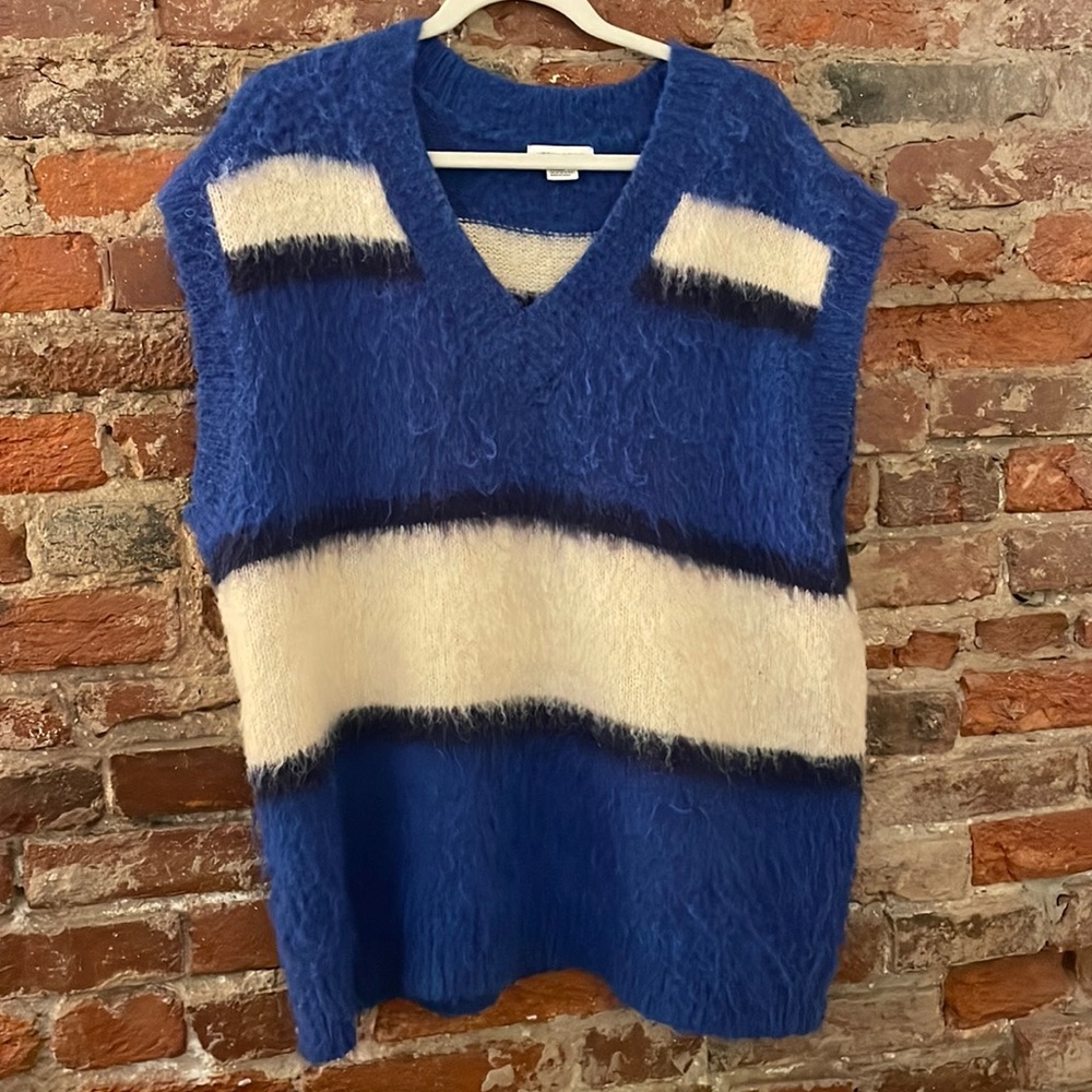 Urban outfitters blue sweater vest